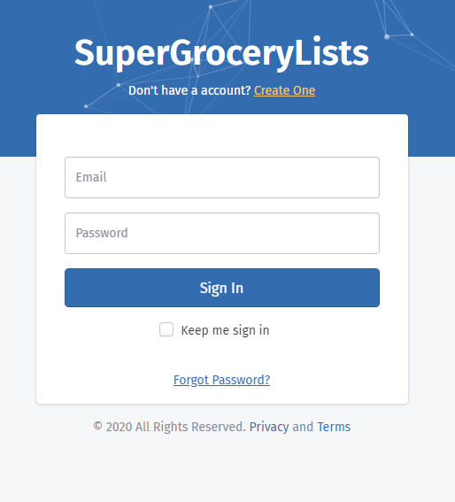 how to create a grocery list from the aldi price list