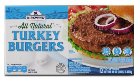 Turkey Burgers at Aldi