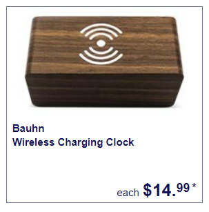 Wireless Charging Clock