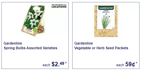 Garden & Patio - seed packets