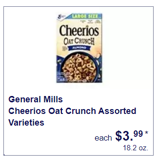 Cheerios Oat Crunch