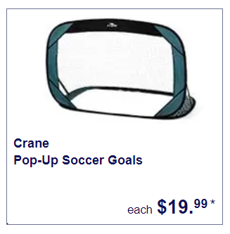 Pop-Up Soccer Goal
