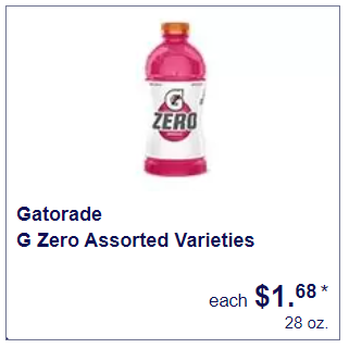 G Zero Assorted Varieties