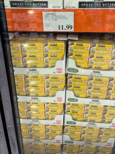 Butter at Costco