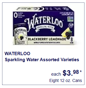sparkling water