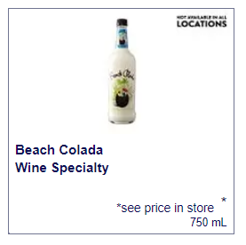 Beach Colada - Wine Specialty