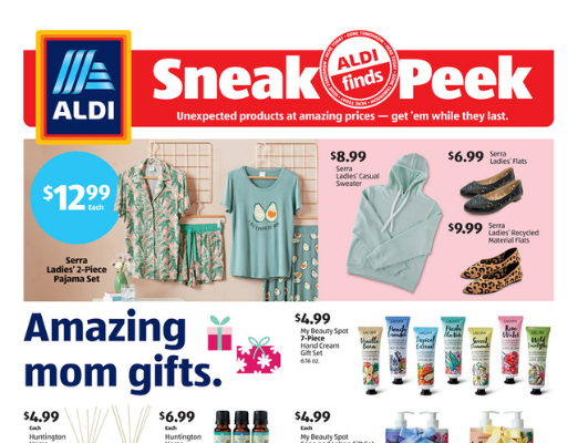Check It Out! Aldi Finds Sneak Peek for April 25!