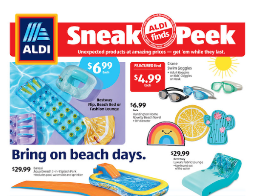 Hey Check It Out! The Latest Aldi Finds Sneak Peek is Here!