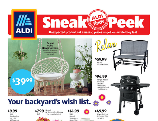 Aldi Finds Sneak Peek for the Week of May 23!