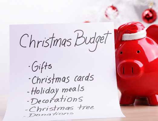 Christmas Budget list